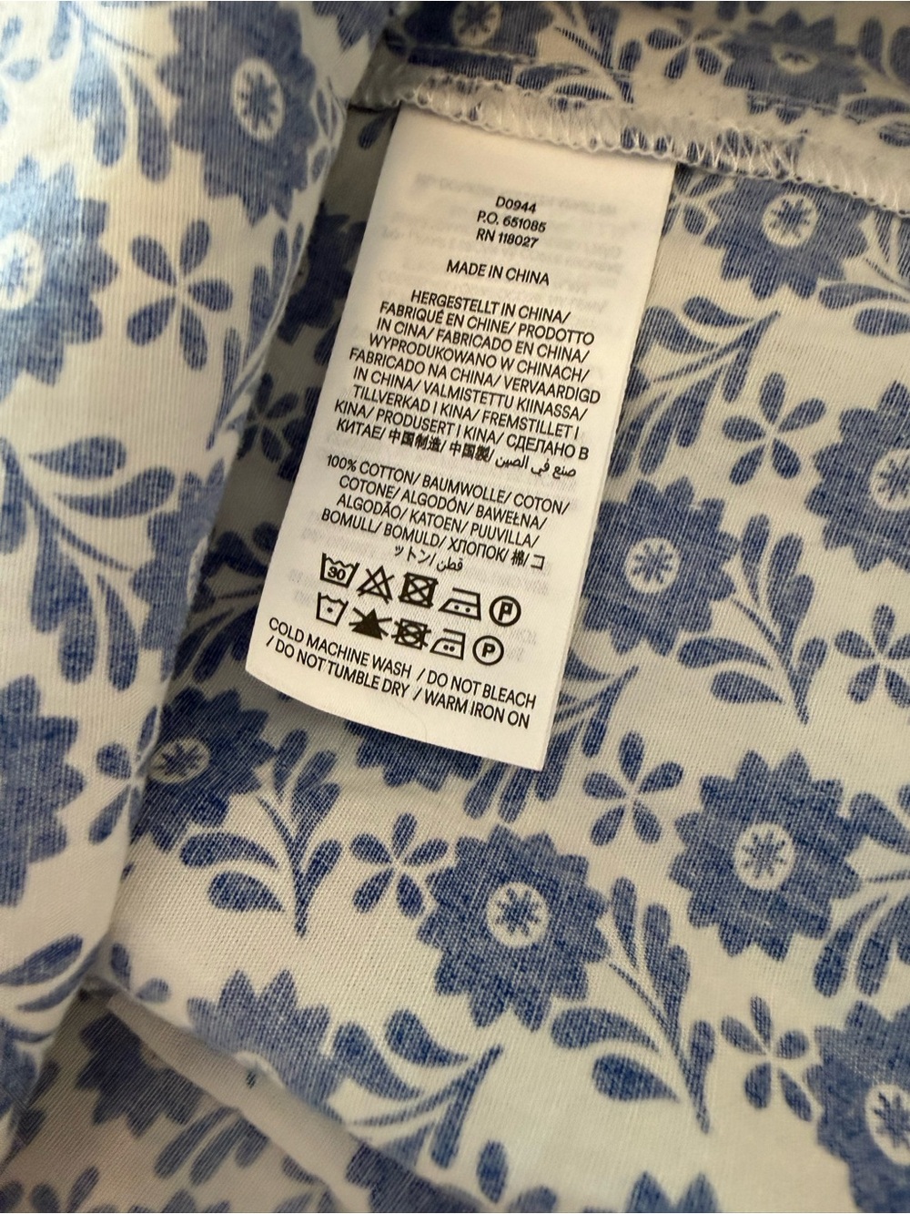 Boden Blue & White Floral Midi Dress 🌼💙 - Picture 7 of 9